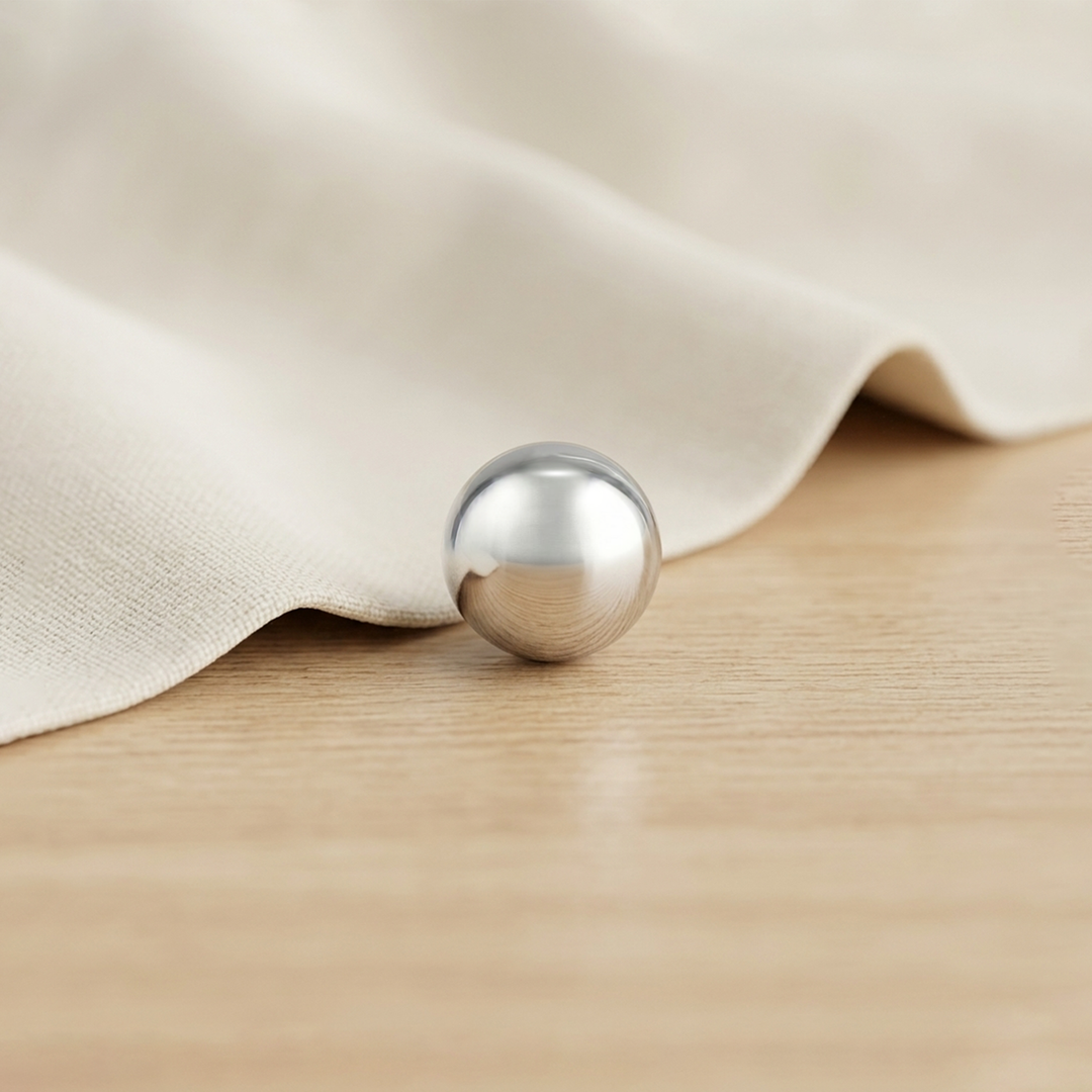 Moti | Ball-Shaped Silver Nosepin
