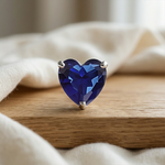 Load image into Gallery viewer, Madira | Heart Shaped Silver Nosepin
