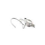 Load image into Gallery viewer, Mudra | Ohm Shaped Silver Nosepin
