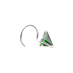 Load image into Gallery viewer, Mithi | Triangle Shaped Silver Nosepin
