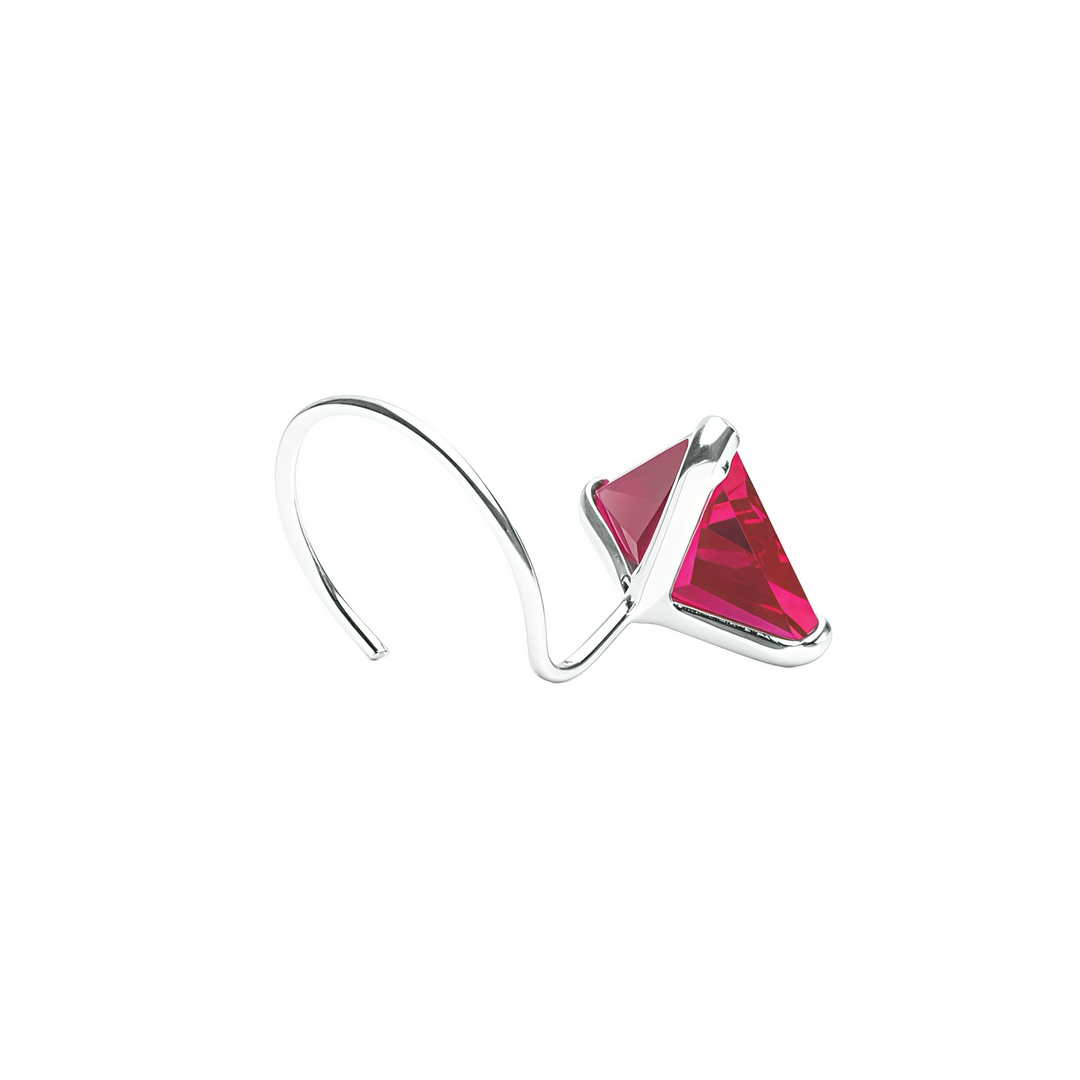 Mithi | Triangle Shaped Silver Nosepin