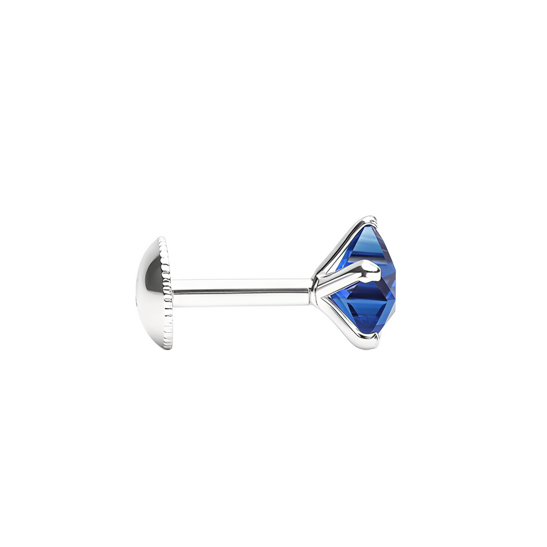 Mira | Star Shaped Silver Earrings