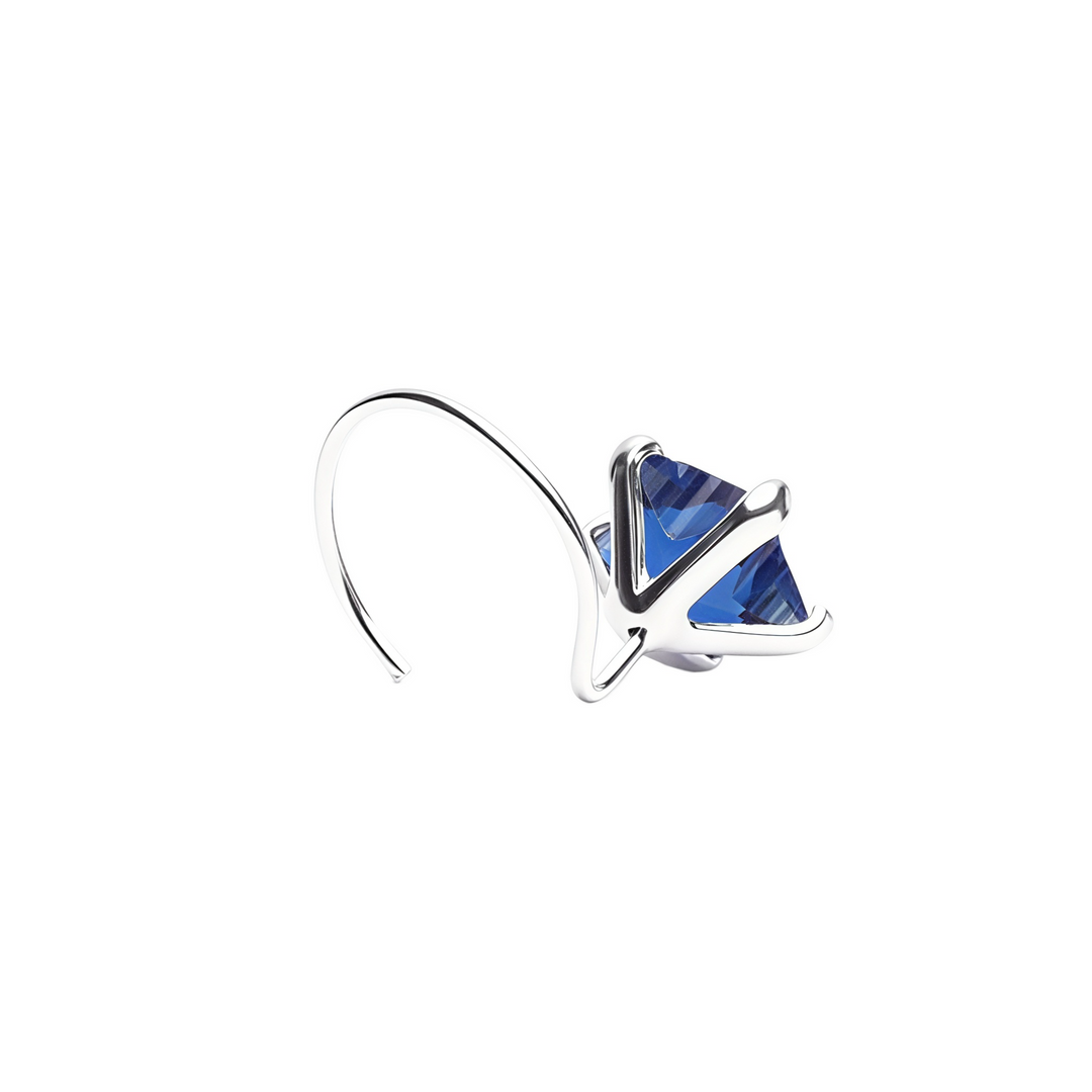 Mira | Star Shaped Silver Nosepin