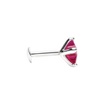 Load image into Gallery viewer, Mira | Star Shaped Silver Nosepin
