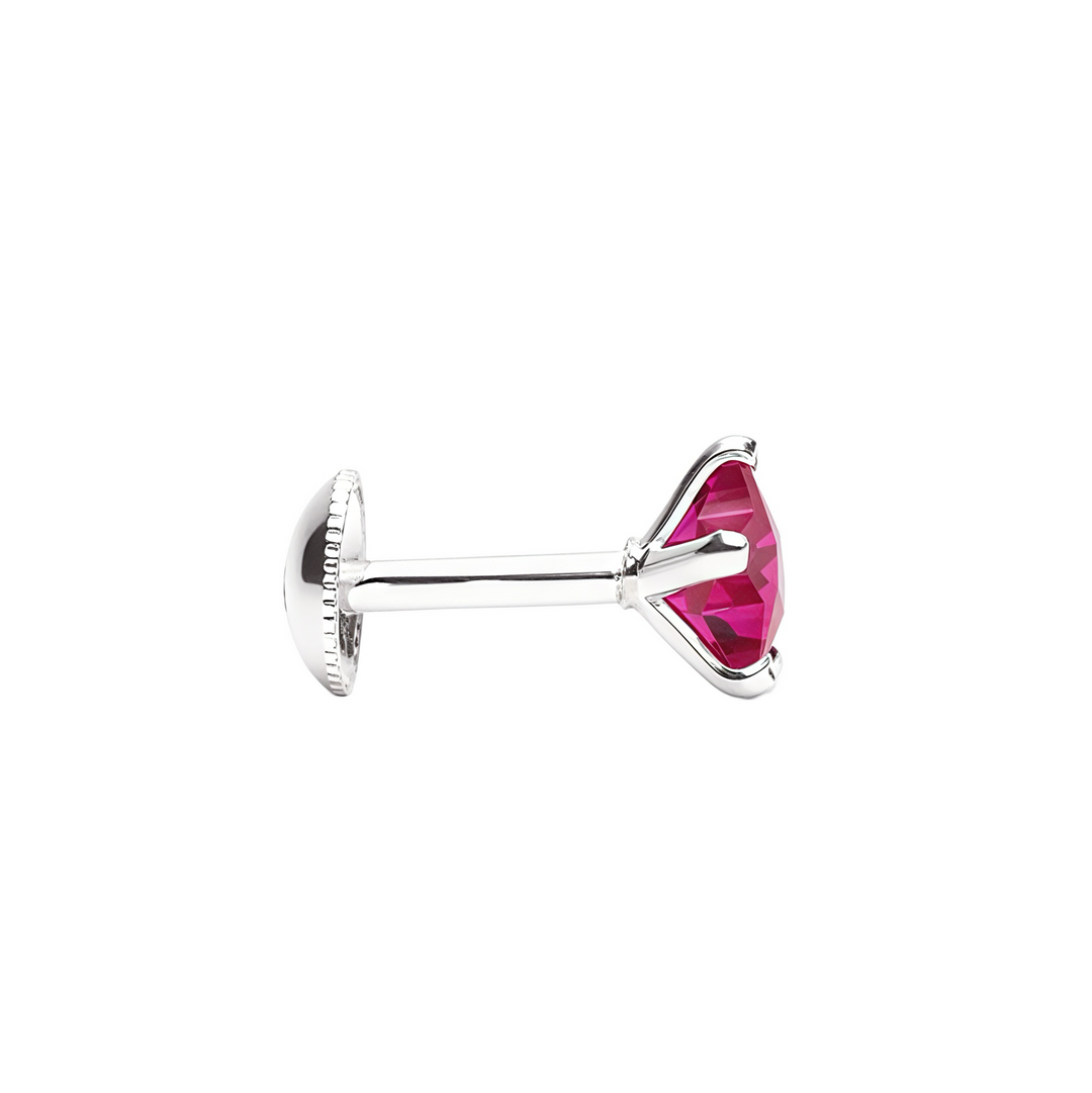 Mira | Star Shaped Silver Earrings