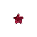 Load image into Gallery viewer, Mira | Star Shaped Silver Nosepin
