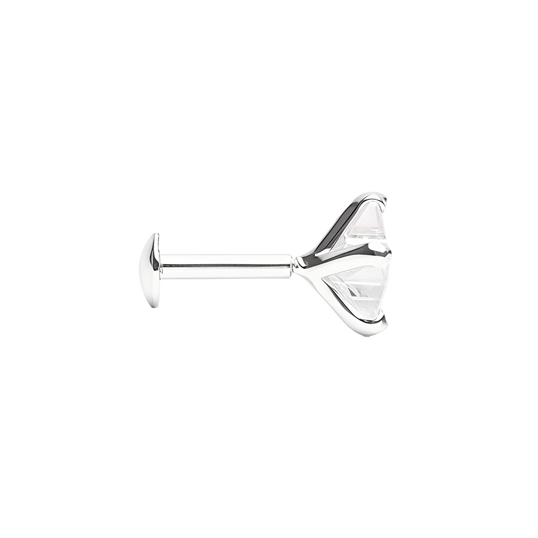 Mira | Star Shaped Silver Nosepin