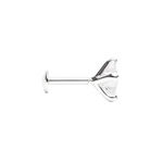 Load image into Gallery viewer, Mira | Star Shaped Silver Nosepin
