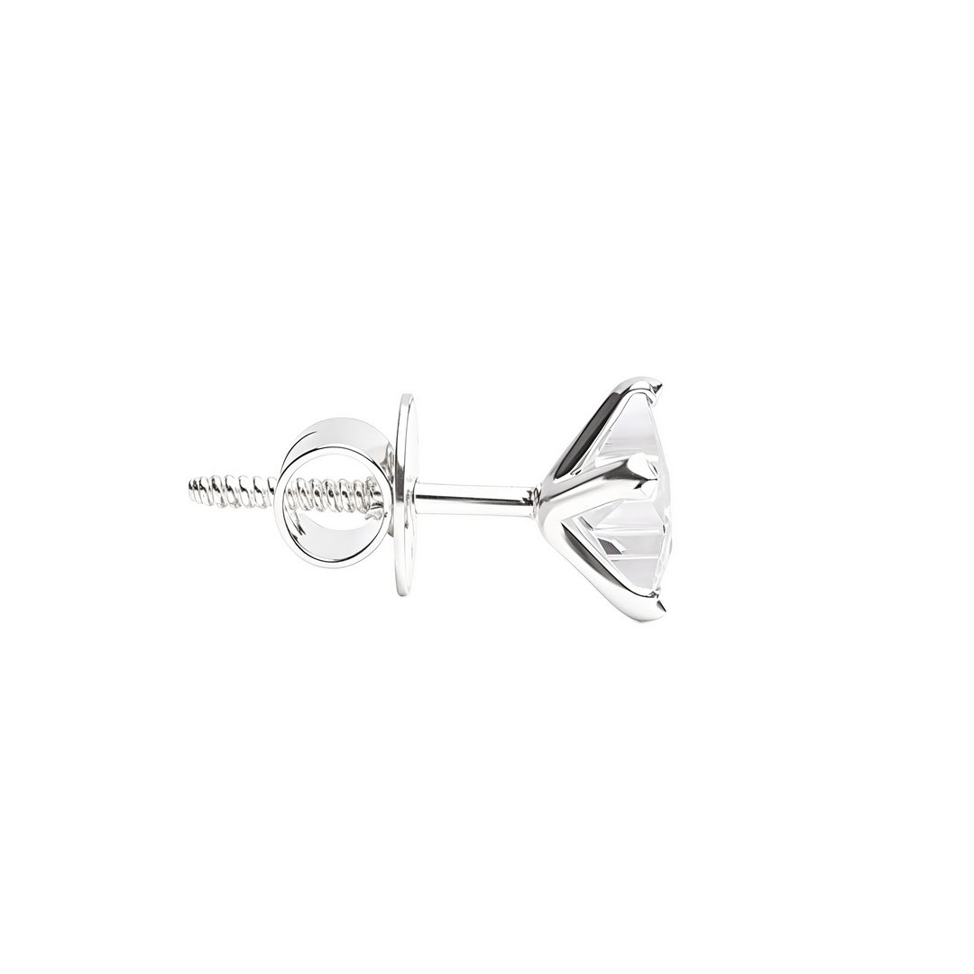 Mira | Star Shaped Silver Earrings