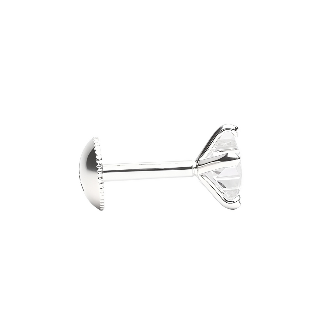 Mira | Star Shaped Silver Earrings