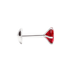 Load image into Gallery viewer, Mahua | Katori Rava Silver Earrings
