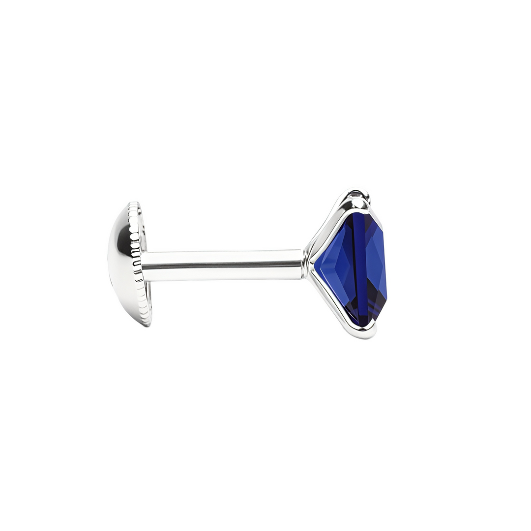Manini | Square Shaped Silver Earrings