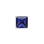 Load image into Gallery viewer, Manini | Square Shaped Silver Nosepins
