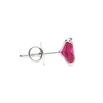 Load image into Gallery viewer, Manini | Square Shaped Silver Earrings
