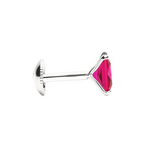 Load image into Gallery viewer, Manini | Square Shaped Silver Earrings
