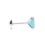 Load image into Gallery viewer, Manini | Square Shaped Silver Earrings
