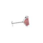 Load image into Gallery viewer, Manini | Square Shaped Silver Nosepins
