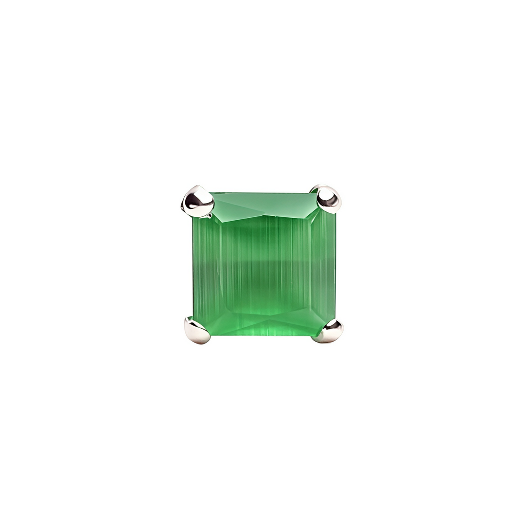 Manini | Square Shaped Silver Nosepins