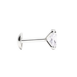 Load image into Gallery viewer, Manini | Square Shaped Silver Earrings
