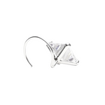 Load image into Gallery viewer, Manini | Square Shaped Silver Nosepins
