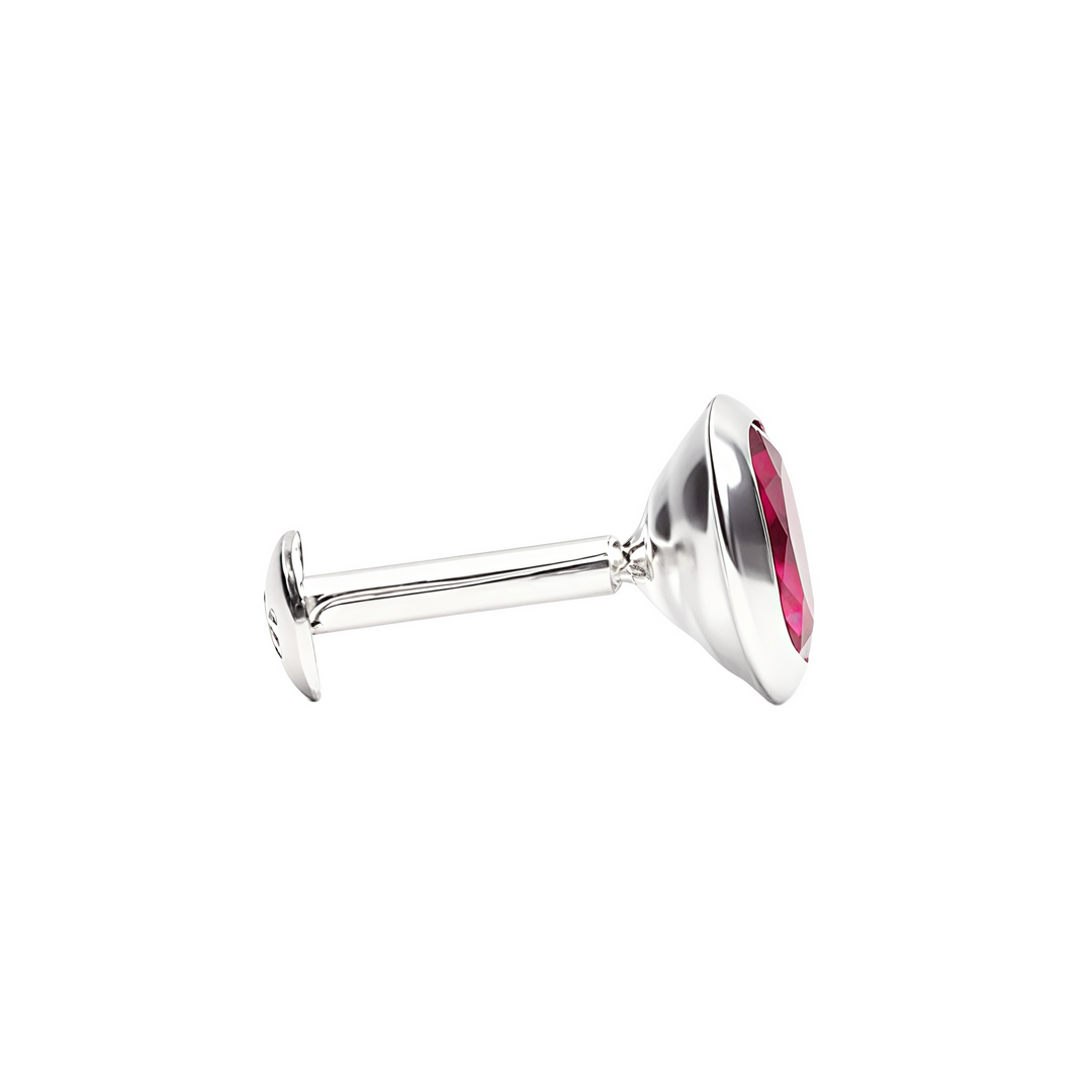 Mina | Katori Stone Silver Nose Pin