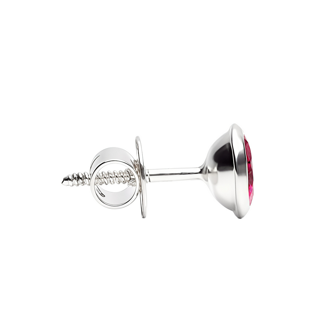 Mina | Katori Stone Silver Earrings