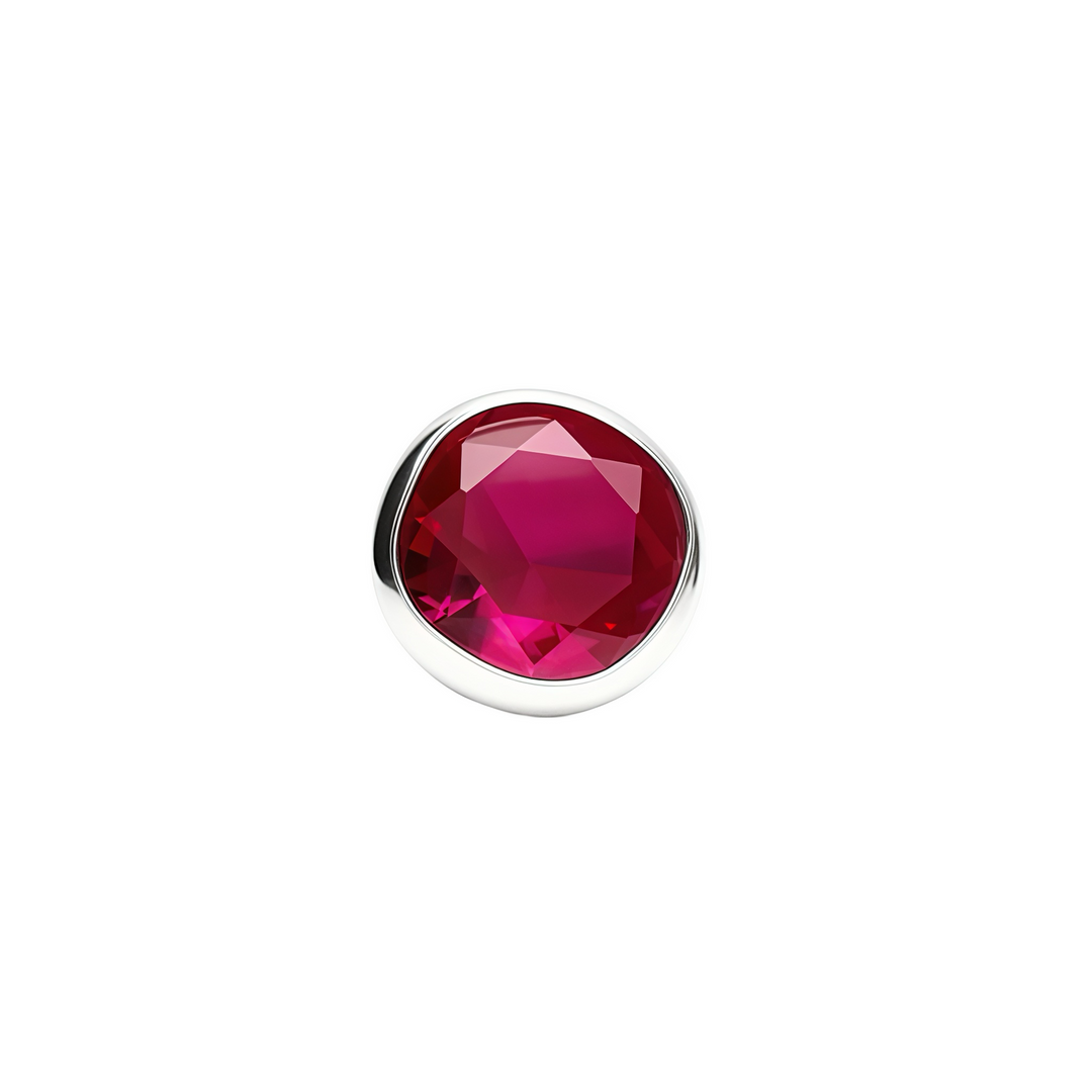 Mina | Katori Stone Silver Nose Pin