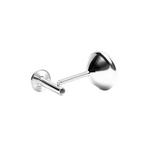 Load image into Gallery viewer, Mina | Katori Stone Silver Nose Pin
