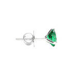 Load image into Gallery viewer, Madira | Heart Shaped Silver Earrings
