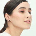 Load image into Gallery viewer, Mahua | Katori Rava Silver Earrings
