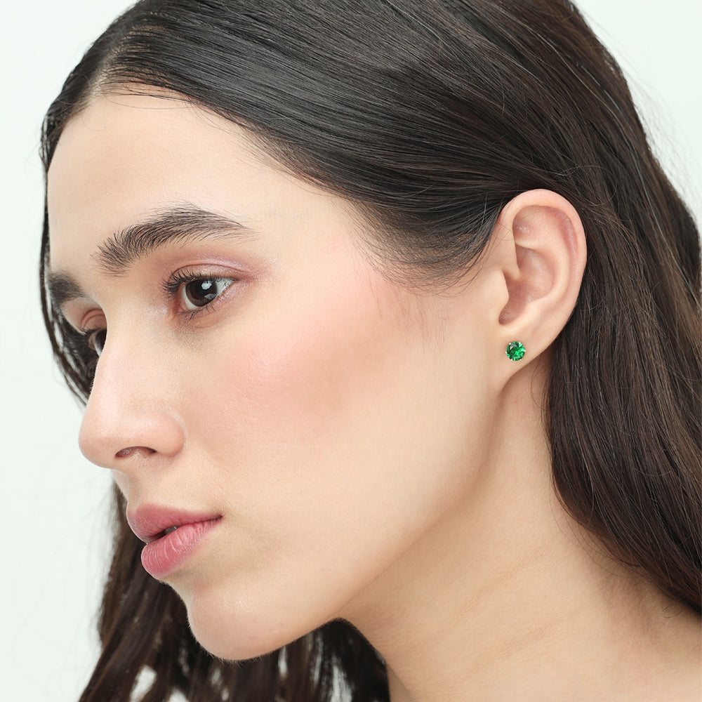 Mahua | Katori Rava Silver Earrings