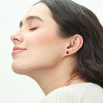 Load image into Gallery viewer, Mahua | Katori Rava Silver Earrings
