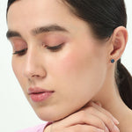 Load image into Gallery viewer, Mina | Katori Stone Silver Earrings
