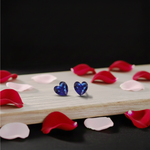 Load image into Gallery viewer, Madira | Heart Shaped Silver Earrings
