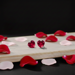 Load image into Gallery viewer, Madira | Heart Shaped Silver Earrings

