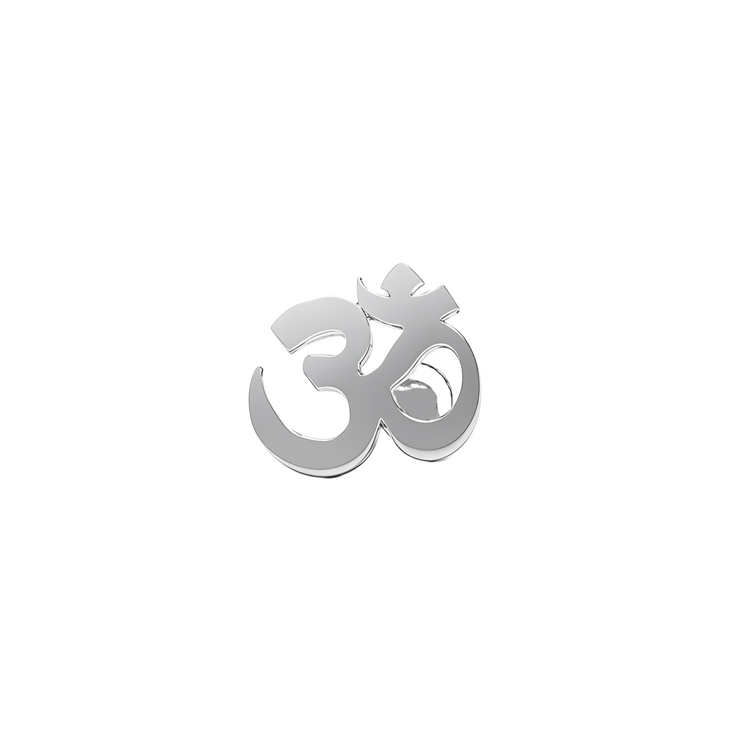 Mudra | Ohm Shaped Silver Nosepin