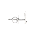 Load image into Gallery viewer, Maya | Trishul Shaped Silver Earrings
