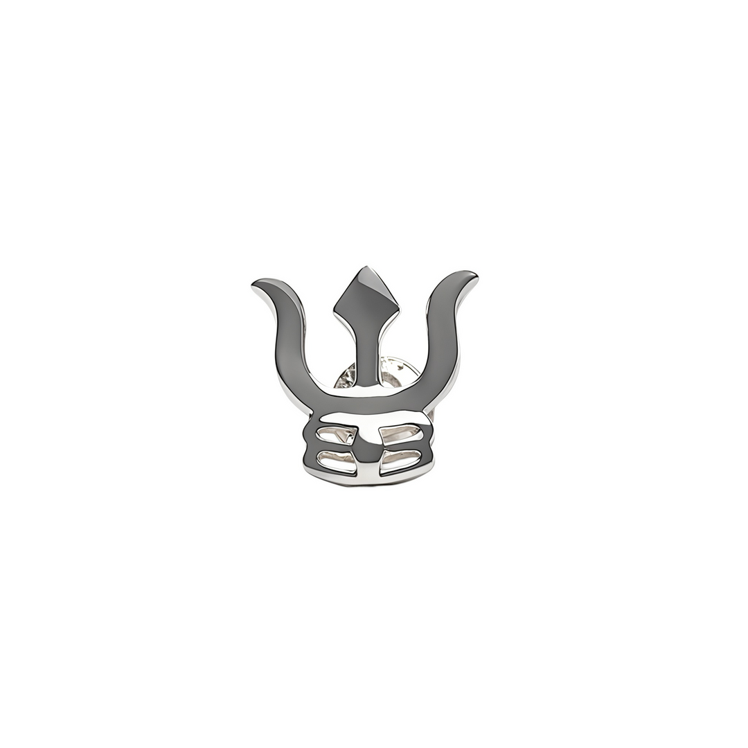 Maya | Trishul Shaped Silver Nosepin