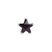Mira | Star Shaped Silver Nosepin