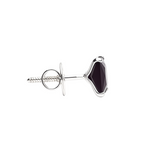 Load image into Gallery viewer, Manini | Square Shaped Silver Earrings
