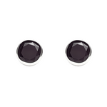 Load image into Gallery viewer, Mina | Katori Stone Silver Earrings

