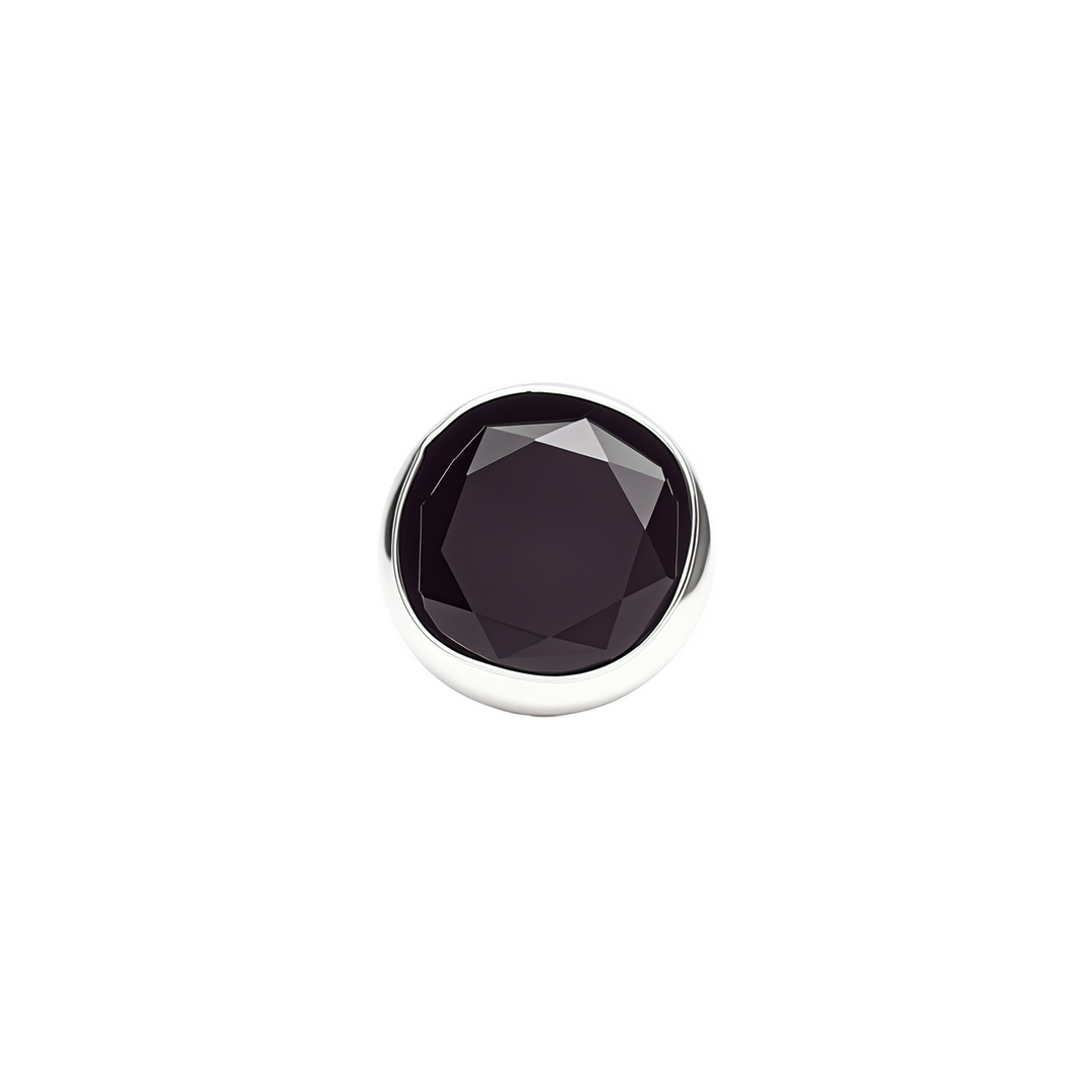 Mina | Katori Stone Silver Nose Pin