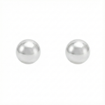 Load image into Gallery viewer, Moti | Ball-Shaped Silver Earrings
