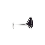 Load image into Gallery viewer, Mithi | Triangle Shaped Silver Nosepin
