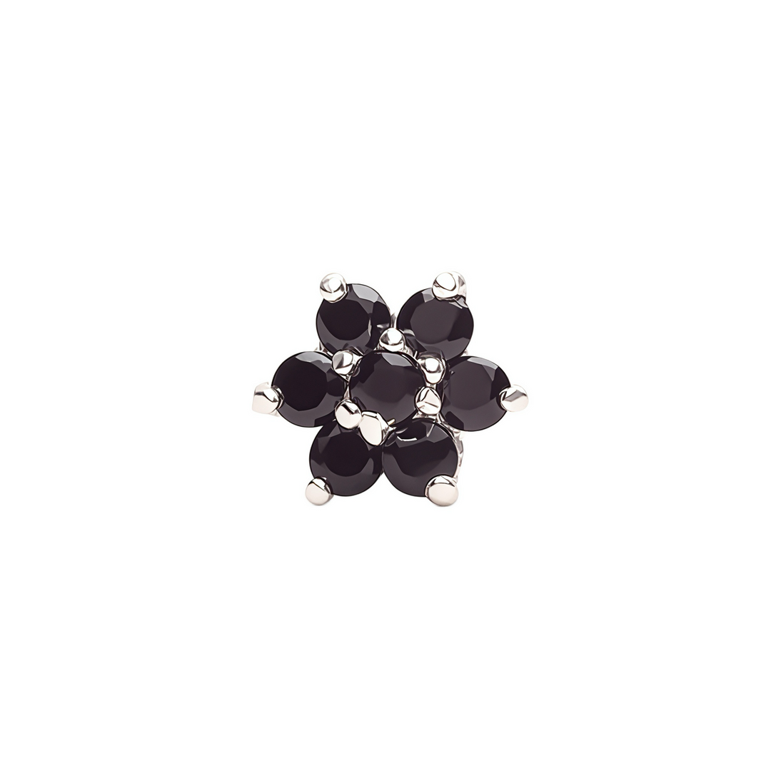 Manya | 7-Stone Silver Nosepin