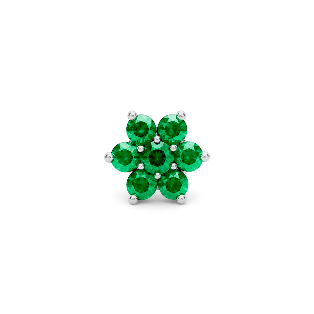Manya | 7-Stone Silver Nosepin