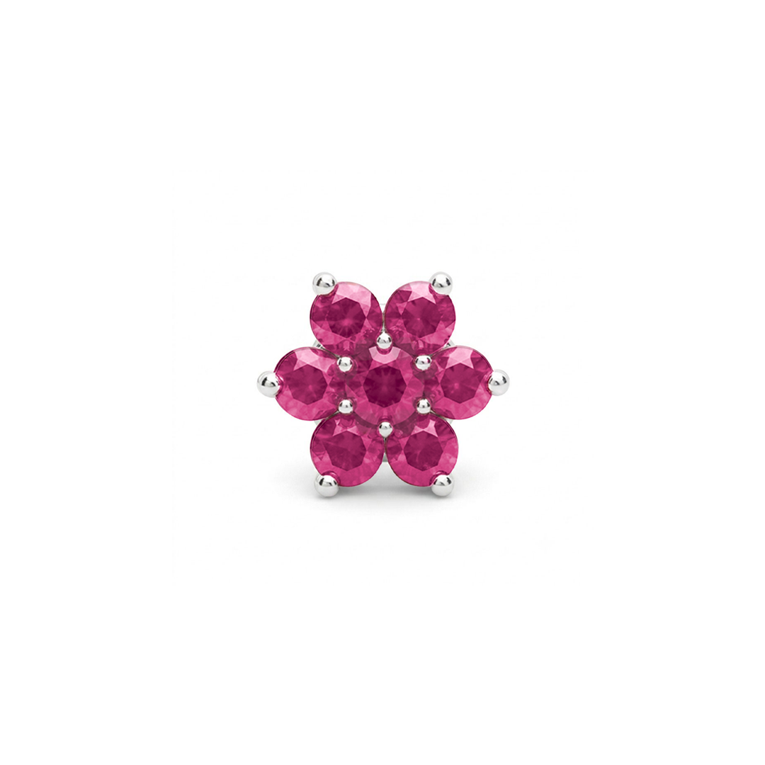 Manya | 7-Stone Silver Nosepin