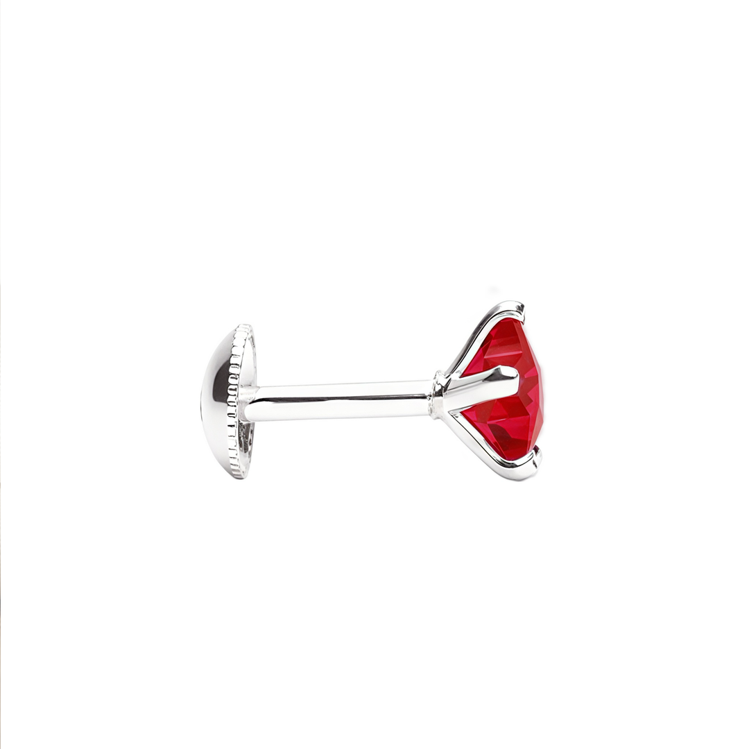 Mira | Star Shaped Silver Earrings
