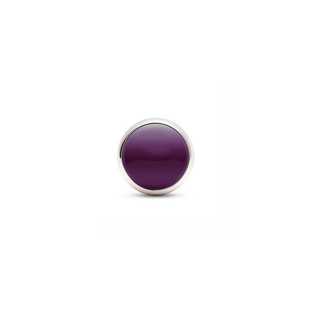 Katori Moti | Round Shaped Silver Nose Pin