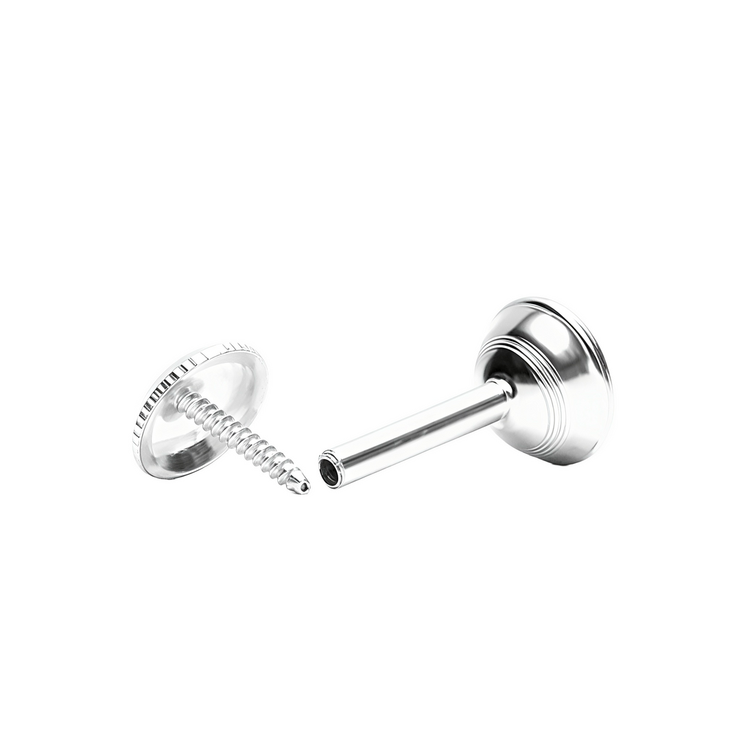 Mina | Katori Stone Silver Nose Pin